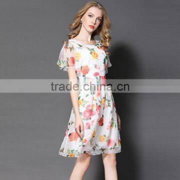 Maxnegio Flower Girl Dress Patterns With Batwing Sleeve Casual Summer Dresses photo-2