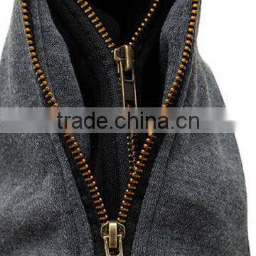 2-Layer Hooded Long Sleeve 2-Layer Zipper Pure Cotton Coat for Women photo-5