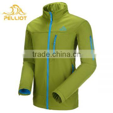 China New Design Hot Sale Cheap Plain Unisex Softshell Jacket photo-2