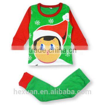 100% Cotton Chrismas Clothing Set,baby Kids Child Pyjamas Pijama / Kids Pajamas / Kids Sleepwear photo-5