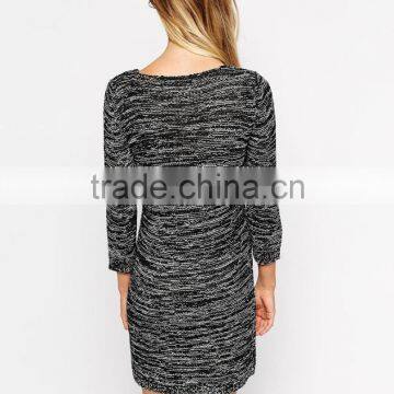 Only Spacedye Zip Front Jumper Dress photo-2