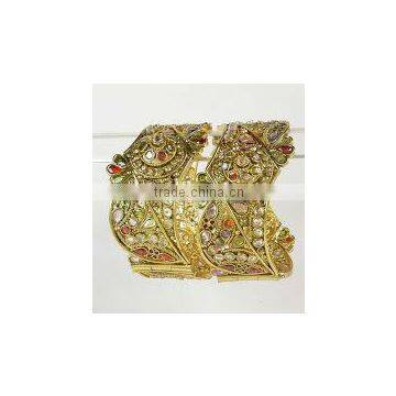 Designer Wedding Polki Bangles