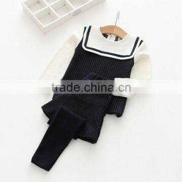 High Quality Cotton Soft Two Pieces Set Casual Girls Boutique Clothing Set