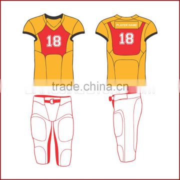 Focus Series American Football Uniform XHD Pro 882 Model with free shorts and player names