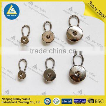 Different Sizes Custom Packing Cheap Metal Button Collar Extenders With Pit on Surface for Quick Fitting photo-6