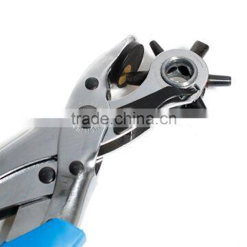 High Quality Blue Hand Pliers Kit Heavy Duty Leather Hole Punch photo-2