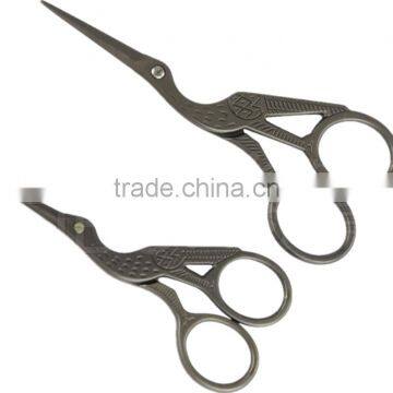 Vintage Fancy Design Thread Embroidery Scissors Bronze Bird Scissors photo-5