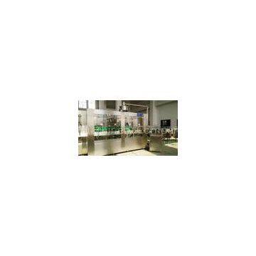 Pure / Mineral Water PET Bottle Bottle Filling Machine With Screw / Sport Cap