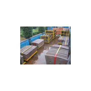 Dia 4.0m Cement Mill Foundry Products Alloy Steel Castings With More than HRC50