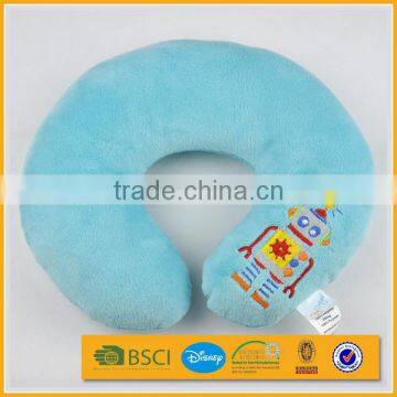 high quality childrens embroidery elephant plush fleece nursing cushion