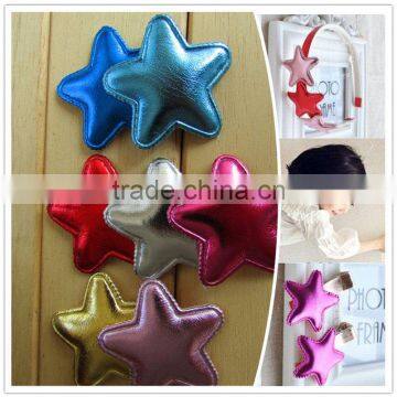 Direct manufacturers DIY accessories PU star children headdress scarf accessories supply