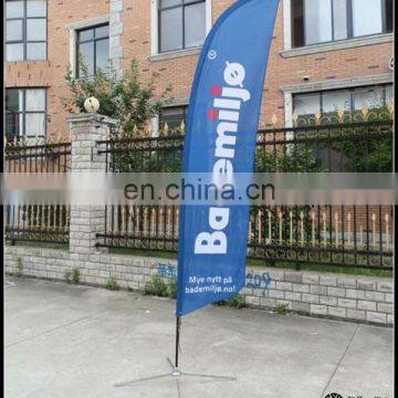 Beach Flags Double Sided Printed By Totem