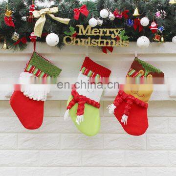 Tree Decoration Suppliers Santa Claus Snowman Elk Christmas Stocking