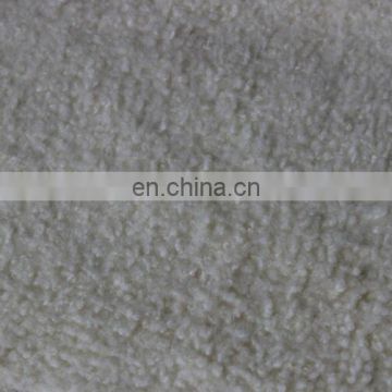 wholesale price lamb fur skin patch work plate for rug