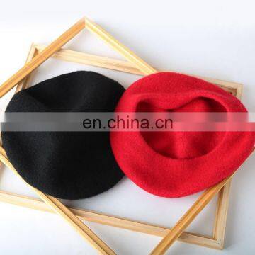 High Quality Wholesale Ladies Wool Felt Berets photo-3