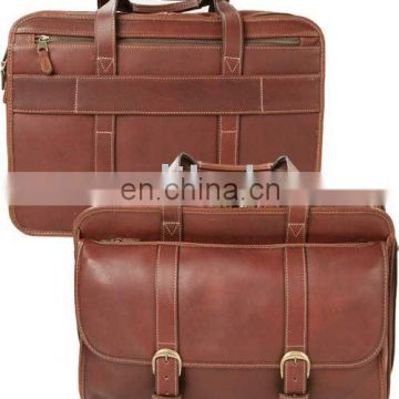 Heavy Duty Leather Laptop Bag