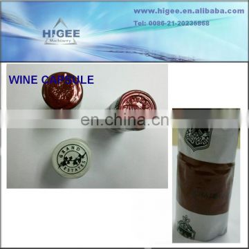 PVC heat shrinkable film wine capsule,Aluminum Wine Capsules