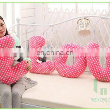 HI CE latest custom valentine's day gift letter shaped love pillow for sale