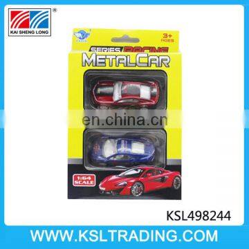 1:64 scale pull back small metal toy cars four style mixs