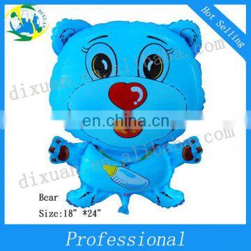 (DX-QQ-0029)W:18" H:24" BEAR-SHAPED ADVERTISING BALLOON