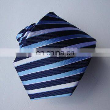 Stripe 100% Polyester Woven Tie