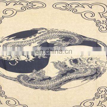 Luxurious New Handmade Design Cotton Mandala Tapestry photo-3