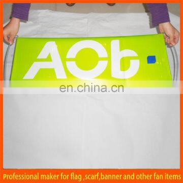 hand held convenient promotion scrolling banner