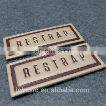 Custom High Quality Jacket Embossed Denim Leather Patch Labels photo-3