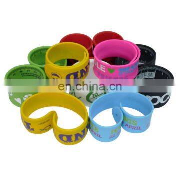 quality brand printable oem made sport silicone bracelet