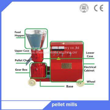 SKL300 corn stalks wood logs branch pellet making machine to make pellets