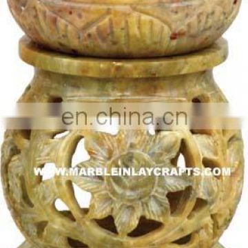 Designer Stone Aroma Oil Lamps