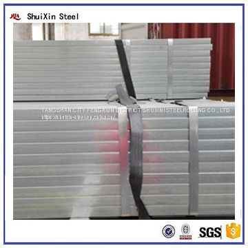 Q195 cold rolled rectangle tube hot dip galvanized steel Construction Structure