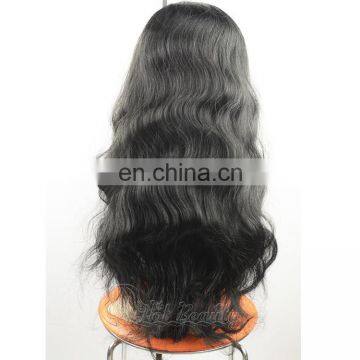 Hot Beauty Human Hair Lace Front Wigs With Bangs Body Wave Fashion photo-4