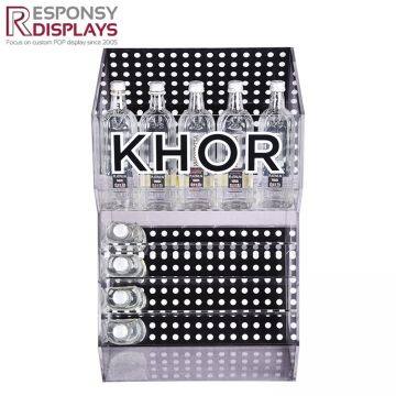 Counter Acrylic Liqueur Display Box With Silk-screen Logo photo-2