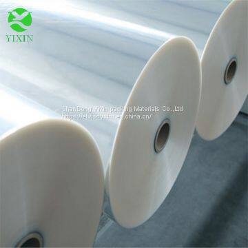 Food packing materials 20mic cpp metalized & transparent cpp film