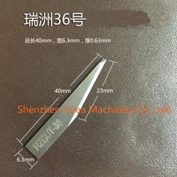 Ruizhou Knife Blades, Ruizhou Plotter Blades, Ruizhou Cutter Blades, Ruizhou Knives Blades, RZCUT-36# Blades Image