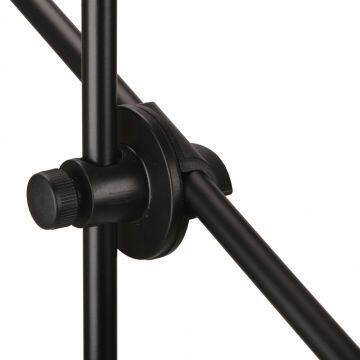 M-200 Custom Height Adjustable Iron Black Microphone Stand Tripod photo-5