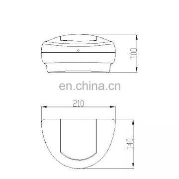 Liquid Plastic Office Building Automatic Soap Dispenser photo-3