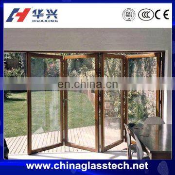 CE, CCC&ISO9001 Eco-friendly Water Resistance Soundproof Bi-fold Door