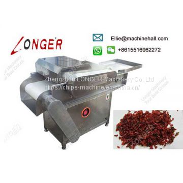 Preserved Fruit Cutting Machine|Dried Fruit Cube Cutting Machine