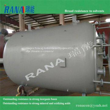 10000L storage tank carbon steel lining Fluoroplastic PTFE tanks Service life 15-20 years