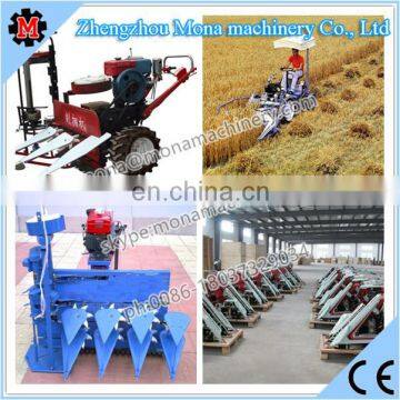 Rice And Wheat Harvesting And Bundling Machine/Tractor Running Reaper Binder In photo-2
