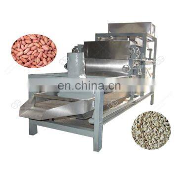 Groundnut Half Parting Skin Removing Peeling Roasted Peanut Machine