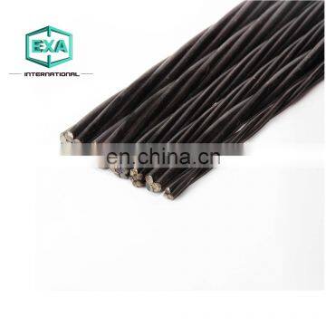 BS5896 EN10138 ASTM A416 1*7 wire 12.7mm 270 ksi precast pc steel strand