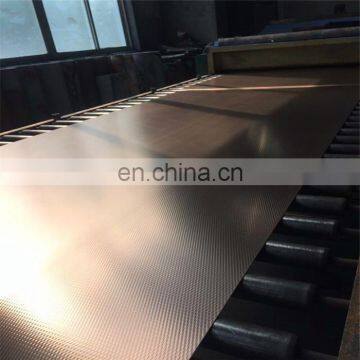 best AISI 304 stainless steel checkered plate used for anti-skid floor