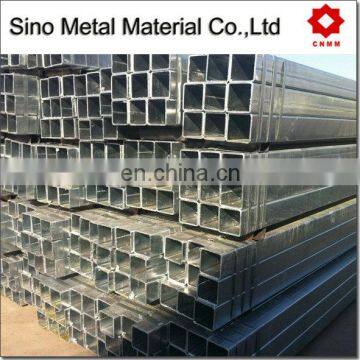 75*75mm galvanized square steel pipe