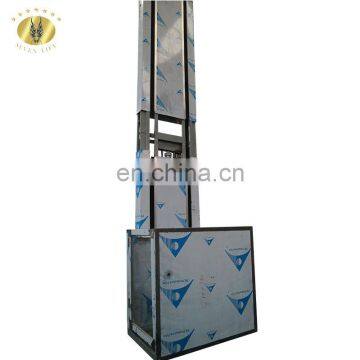 7LSJW Shandong SevenLift cheap 4 floor story residential glass outdoor lift elevator