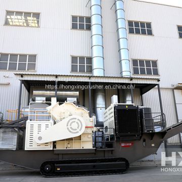 China Hongxing Mobile Jaw Crusher Machine