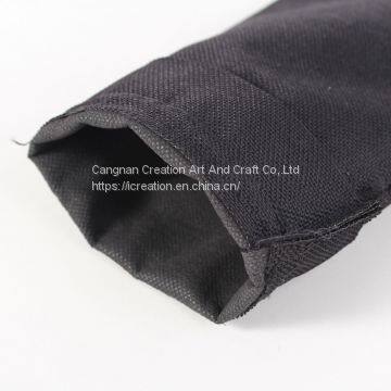 Wholesales Burlap Eco Wine Packaging Bag Jute Gift Pouch Black Hessian Hemp Drawstring Bag photo-5