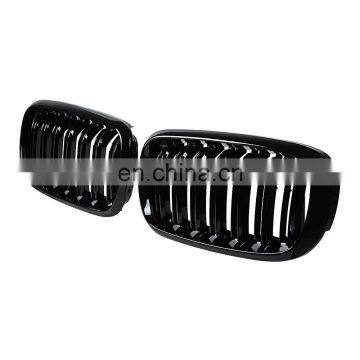 Carbon Fiber Front Hood Kidney Grille Grills Grill 2014 -2018 for BMW X5 F15 X5M photo-3